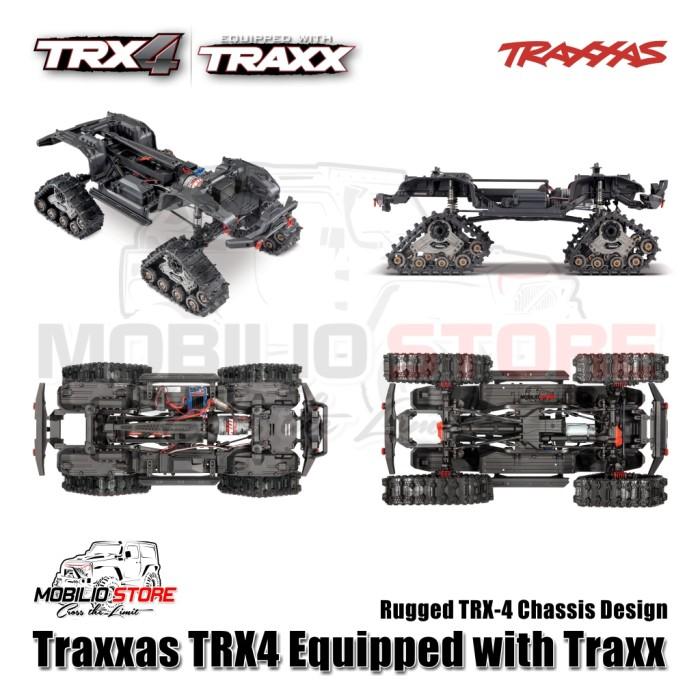 Traxxas TRX4 TRX-4 Equippped Traxx RC 1/10 Trail Crawler Truck RTR