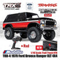Traxxas TRX-4 1979 Ford Bronco Ranger 4X4 Skala 1/10 Truk Trail TRX4 RC Crawler Petualangan