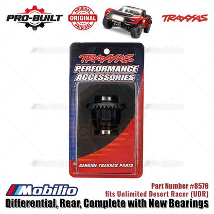 Traxxas Part #8576 Pro Built Differential Rear Complete fits Unlimited Desert Racer (UDR) RC