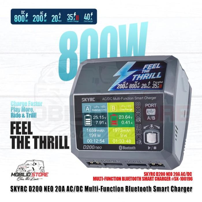SkyRC D200 Neo 20A AC/DC Multi-Function BlueTooth Smart Charger