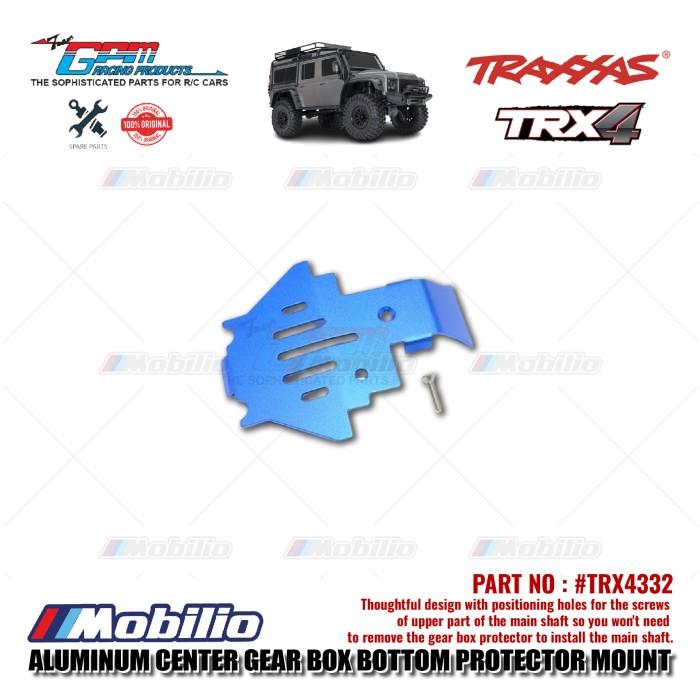 GPM Part #TRX4332 Aluminum Center Gear Box Bottom Protector Mount Traxxas TRX-4 Crawler Adventure