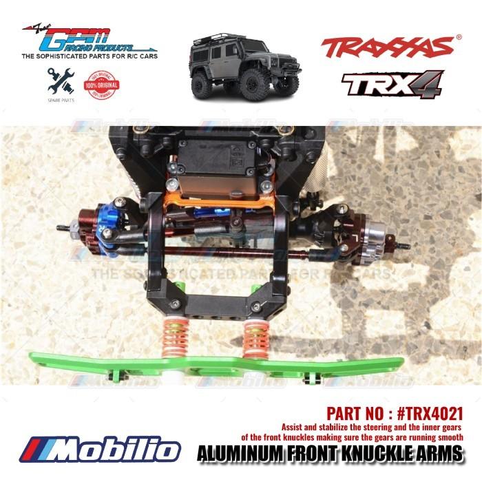 GPM Part TRX4021 Aluminum Front Knuckle Arms Traxxas TRX-4 TRX-6 Trail Crawler