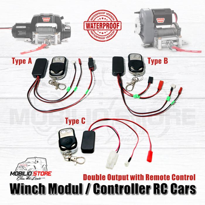 Active Winch Module Speed Controller RC Adventure with Remote Control