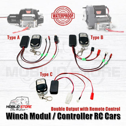Active Winch Module Speed Controller RC Adventure with Remote Control