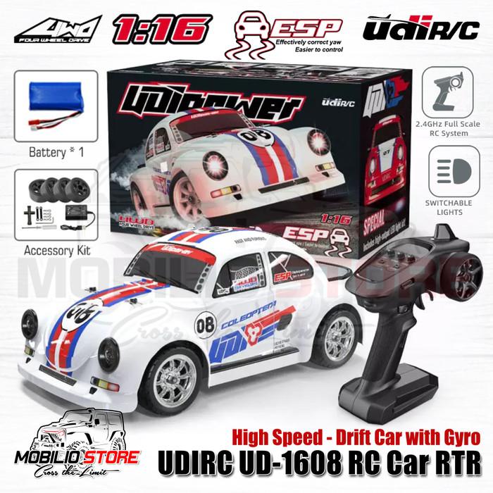 UDIR/C UD-1608 4WD 1/16 Racing Drift Rally Touring RC Car 2.4 GHz RTR