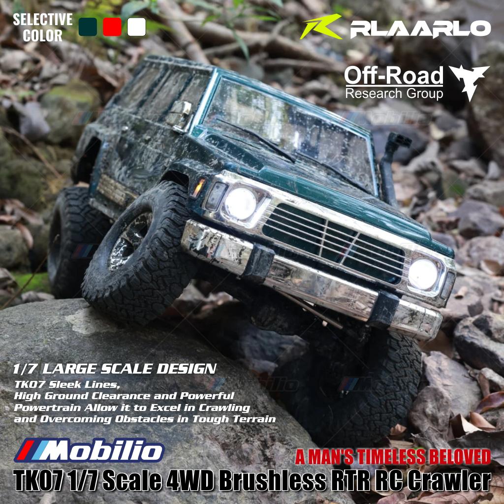Rlaarlo TK07 Skala 1/7 4WD Brushless RTR 2.4GHz RC Crawler Adventure Off-Road Remote Control