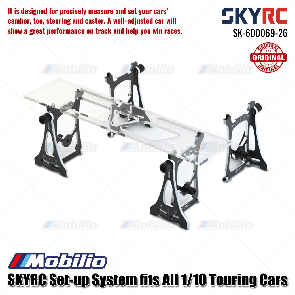 SKYRC #SK-600069-26 Sistem Pengaturan Cocok untuk Semua Mobil Touring 1/10 Alat RC Profesional