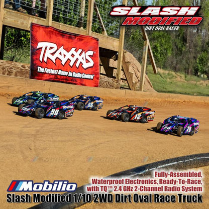 Traxxas Mudboss Slash Modified Dirt Oval Race Truck 1/10 2WD Fully-Assembled Waterproof RTR