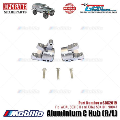 GPM Part #SCX2019 Aluminium C Hub AX31382 RC Upgrade Axial SCX10 II Crawler Adventure