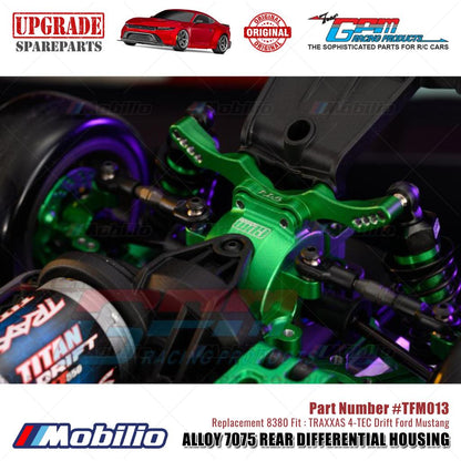 GPM Part #TFM013 Alloy Rear Differential Housing 8380 Traxxas 4-TEC Drift Ford Mustang