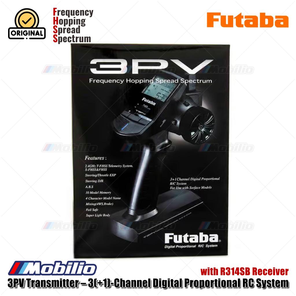 Futaba 3PV Transmitter 3(+1) Channel Digital Proportional RC System