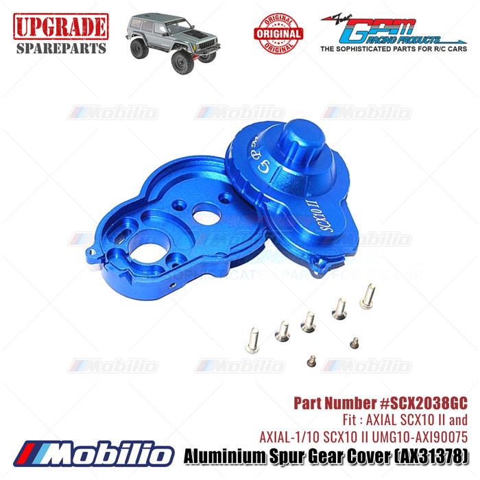 GPM Part #SCX2038GC Aluminium Spur Gear Cover AX31378 RC Upgrade Axial SCX10 II Crawler Adventure