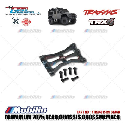 GPM Part #TRX4015RN Aluminum 7075 Rear Chassis Crossmember RC Upgrade Traxxas TRX-4 TRX-6 Crawler Adventure
