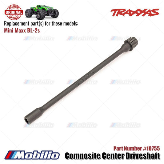 Traxxas Part #10755 Composite Center Driveshaft RC Mini Maxx BL-2S