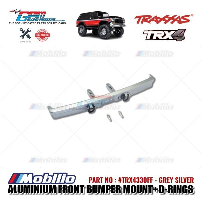 GPM Part #TRX4330FF Aluminium Front Bumper Mount D-rings Traxxas TRX-4 Ford Bronco