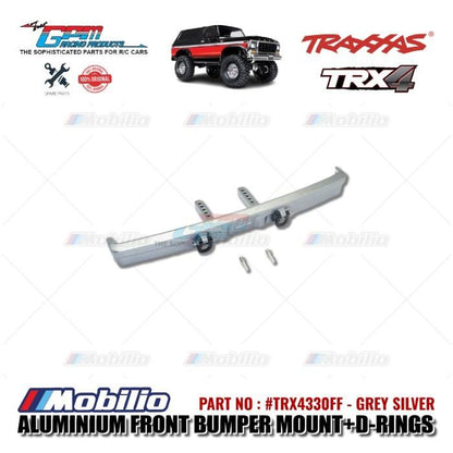 GPM Part #TRX4330FF Aluminium Front Bumper Mount D-rings Traxxas TRX-4 Ford Bronco