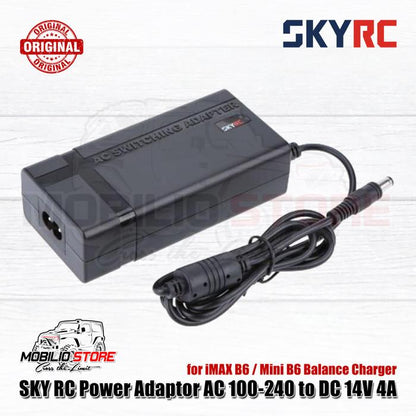Adaptor Daya SKYRC AC 100-240 ke DC 14V 4A untuk iMAX B6 / Mini B6