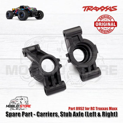 Traxxas Part #8952 Left and right stub axle carriers for RC Traxxas Part