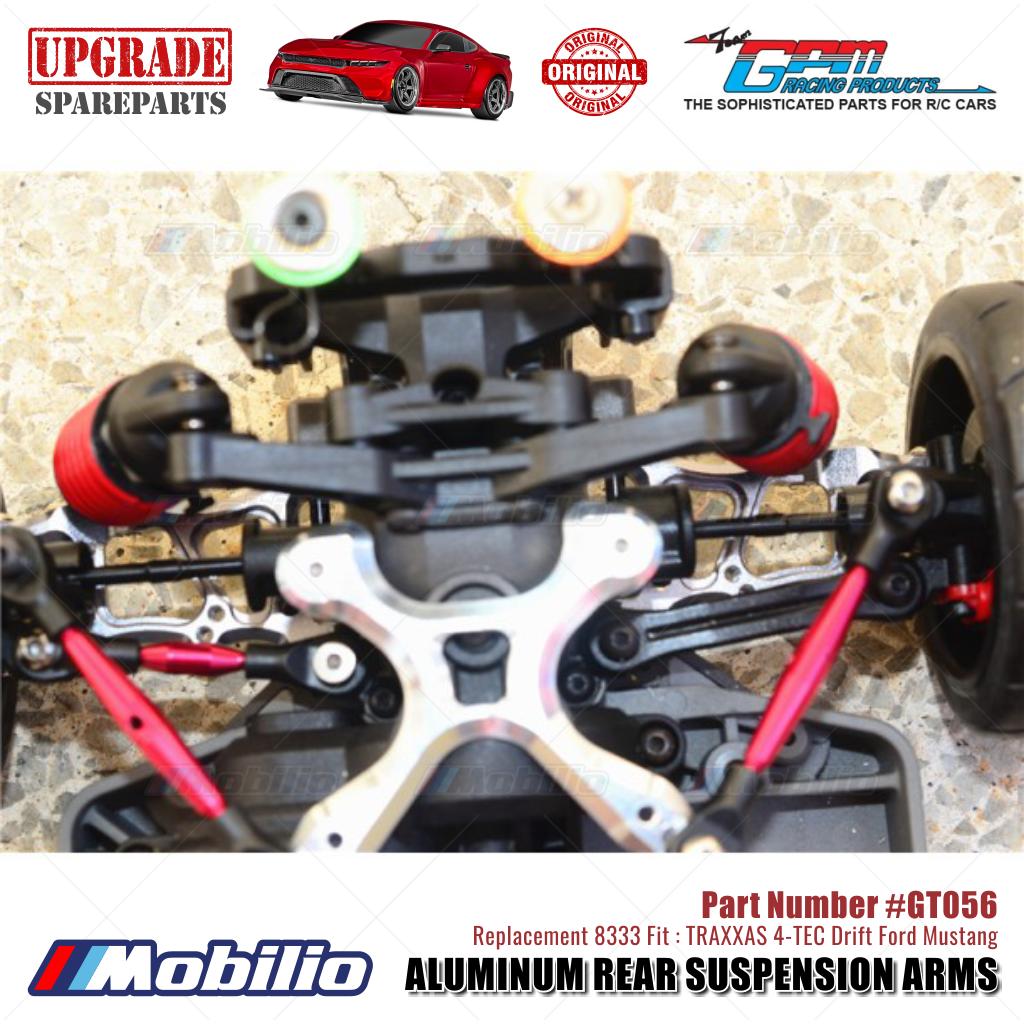 GPM Part #GT056 Aluminum Rear Suspension Arms #8333 Traxxas 4-TEC Drift Ford Mustang