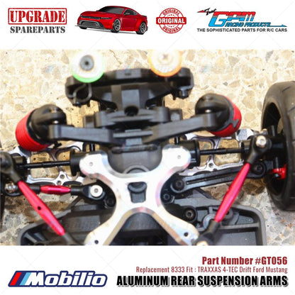 GPM Part #GT056 Aluminum Rear Suspension Arms #8333 Traxxas 4-TEC Drift Ford Mustang