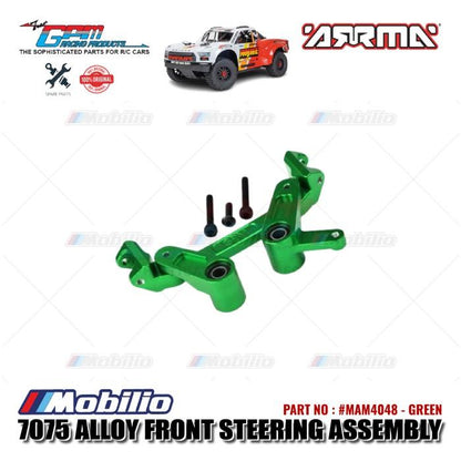 GPM Part #MAM4048 Alloy Front Steering Assembly ARRMA 1/8 MOJAVE 4X4 4S BLX Desert Truck  Remote Control