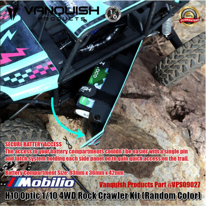 Kit Rock Crawler Vanquish Products H10 Optic 1/10 4WD (Warna Acak) #VPS09027