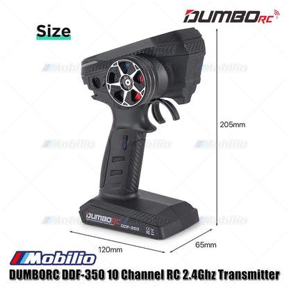 DumboRC DDF-350 10CH Remote Controller 10 Channel 2.4Ghz Transmitter