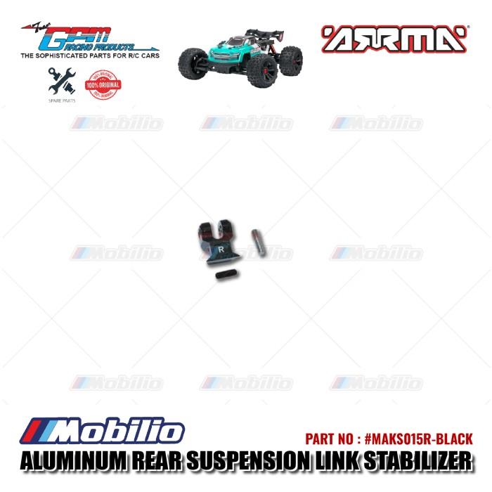 GPM Part #MAKS015R Aluminum Rear Suspension Link Stabilizer Arrma Kraton 4X4 4S BLX Monster Truck Control Remote