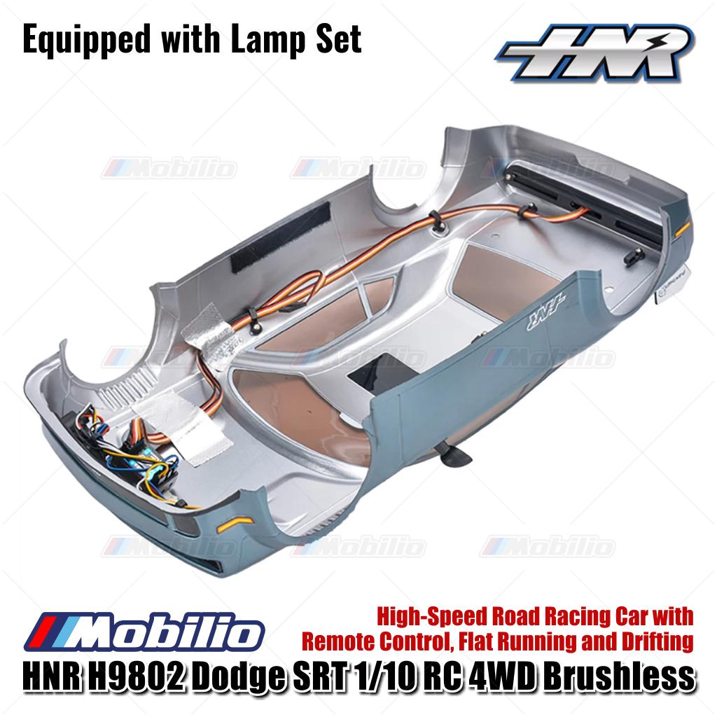 HNR H9802 Panther Dodge SRT 1/10 RC 4WD Brushless High-Speed Road Racing Car with Remote Control Flat Running and Drifting