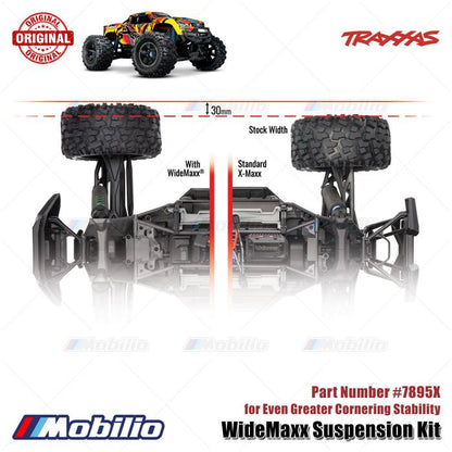 Traxxas Part #7895X WideMaxx Suspension Kit for X-Maxx Ultimate RC Monster Truck
