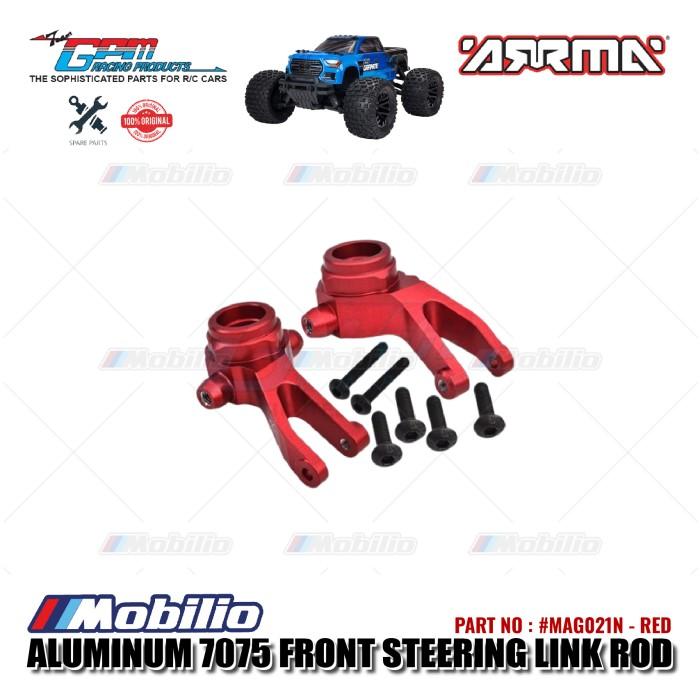 GPM Part #MAG021N Alloy Front Steering Block Arrma Granite Big Rock Senton Vortexs Typhon 4X4 Buggy Monster Truck  Remote Control