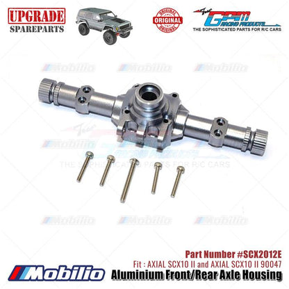 GPM Part #SCX2012E Aluminium Front / Rear Axle Housing RC Upgrade Axial SCX10 II Crawler Adventure