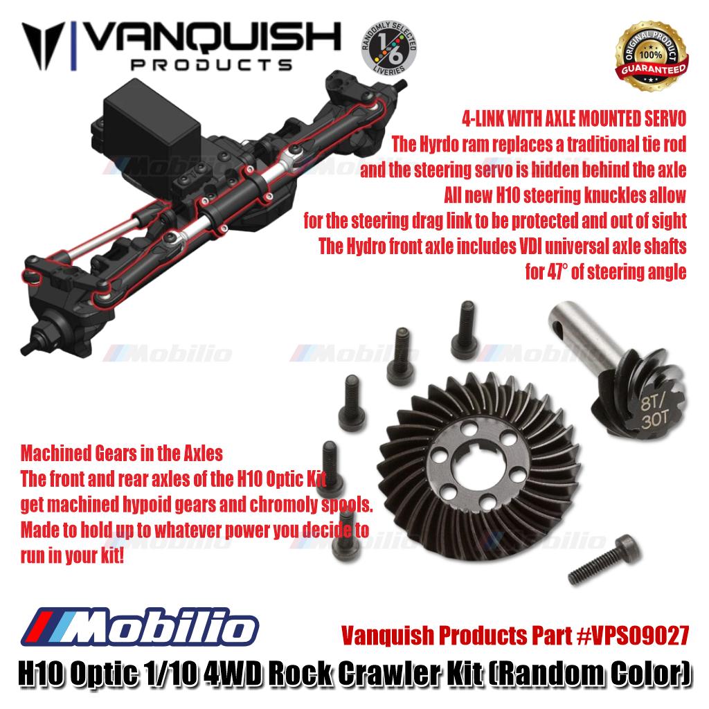 Kit Rock Crawler Vanquish Products H10 Optic 1/10 4WD (Warna Acak) #VPS09027