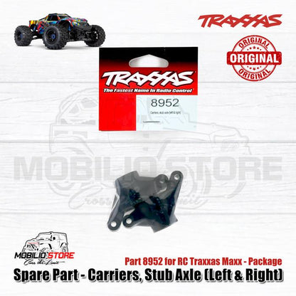 Traxxas Part #8952 Left and right stub axle carriers for RC Traxxas Part
