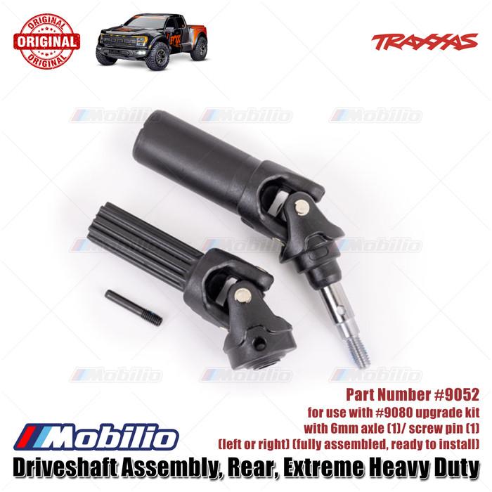 Traxxas Part #9052 Rear Driveshaft with 6mm Axle for the Extreme Heavy Duty Upgrade Kit RC Ford Raptor Rustler Slash Stampede