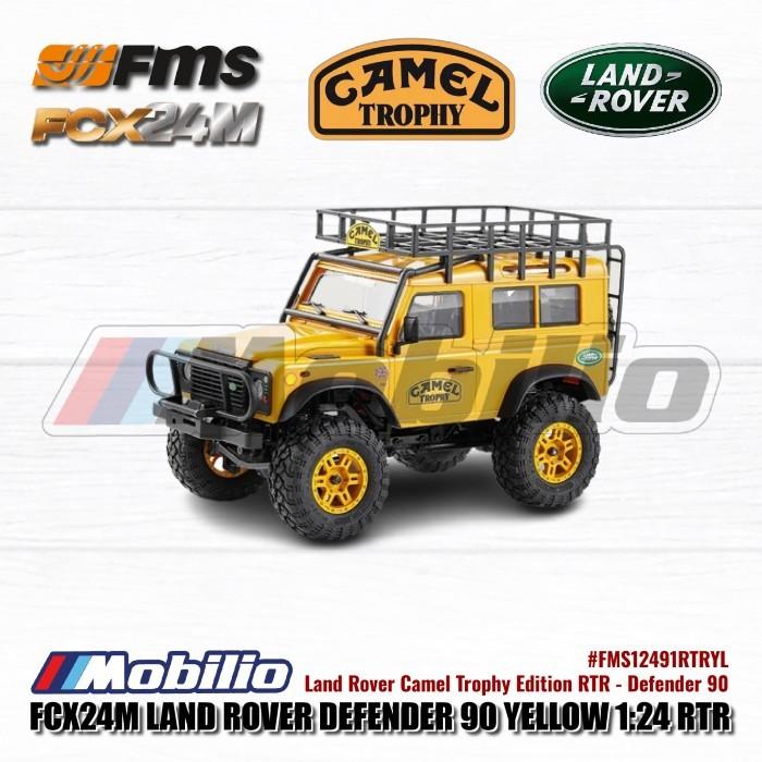 FCX24M Land Rover Camel Trophy Edition Defender 90 Discovery Range Rover Defender 110 Rc RTR
