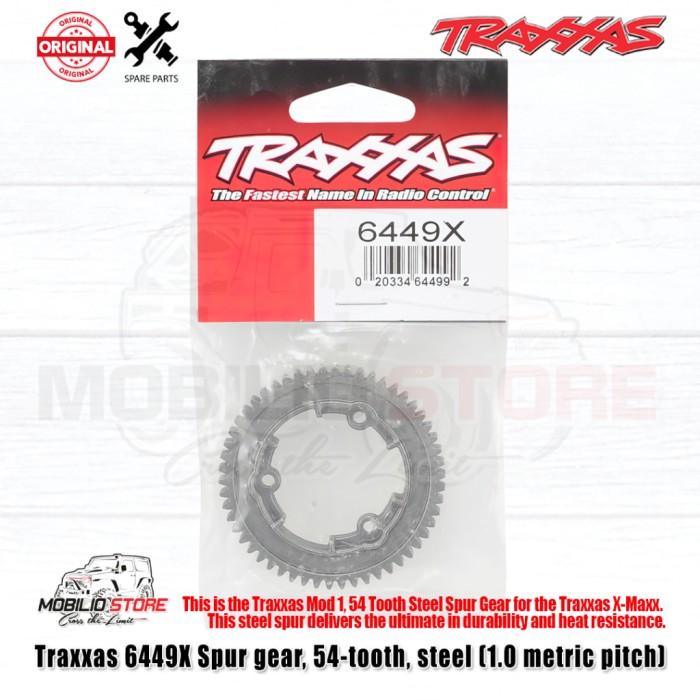 Traxxas Part #6449X Spur Gear 54 Tooth 1.0 Metric Pitch for X-Maxx
