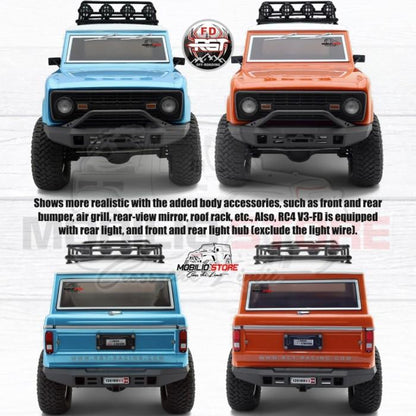 RC RGT 136100V3 FD 1/10 Skala 4WD Rock Crawler Cruiser RTR Ford Bronco