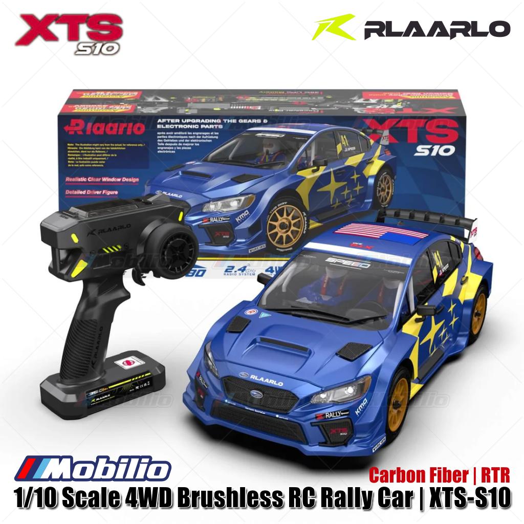 Rlaarlo XTS-S10 Mobil Reli RC Skala 1/10 4WD Sensored Brushless ESC yang Dapat Diprogram dengan Tampilan Realistis (RTR)
