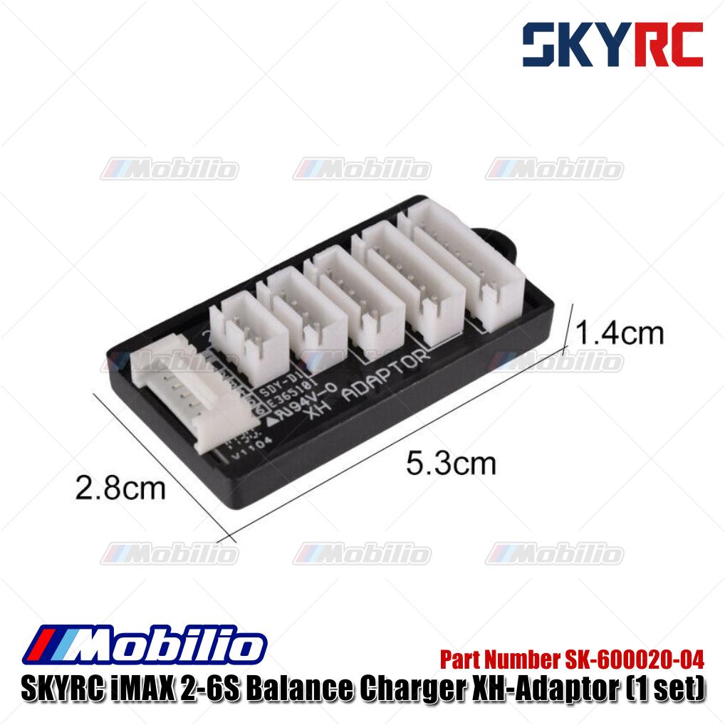 SKYRC #SK-600020-04 Adaptor XH Pengisi Daya Keseimbangan iMAX 2-6S 1 set Konektor