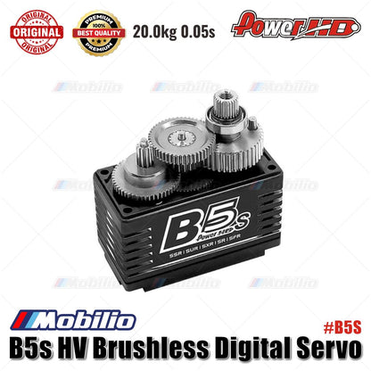 Power HD B5S Brushless HV Servo - 20Kg - 0.055s Metal Gear