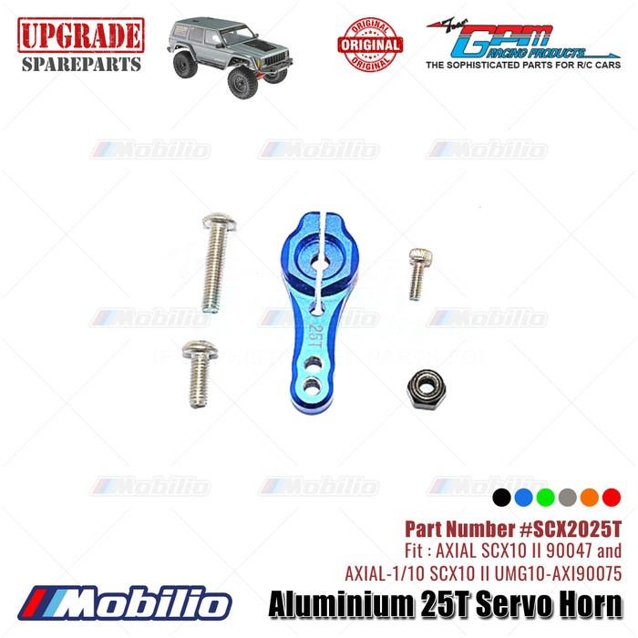 GPM Part #SCX2025T Aluminium 25T Servo Horn RC Upgrade Axial SCX10 II Crawler Adventure  Remote Control