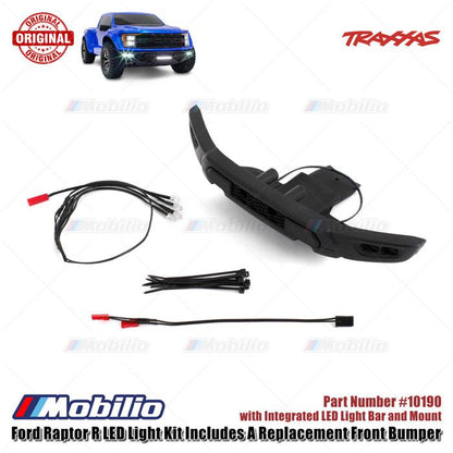 Traxxas Part #10190 Ford Raptor R LED Light Kit with Front Bumper 1/10 Scale Short Course Trucks