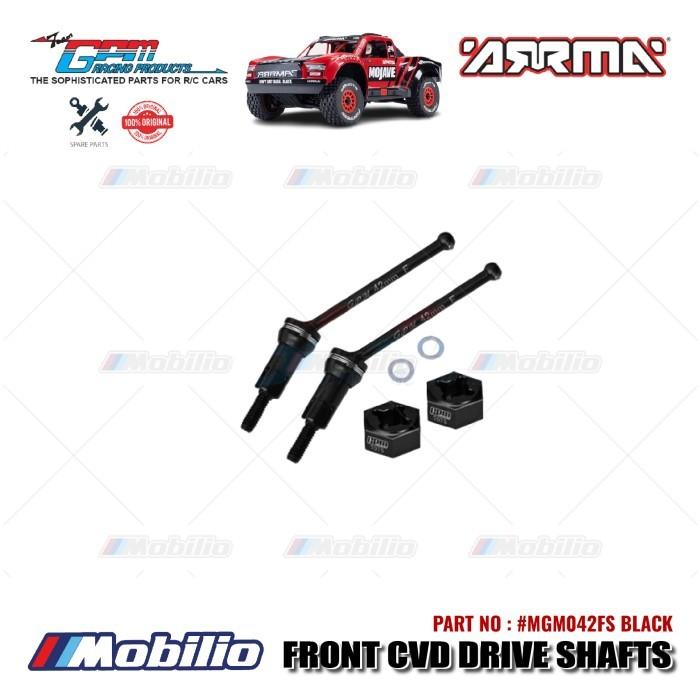 GPM Part #MGM042FS 4140 Medium Carbon Steel Front CVD Drive Shafts 42mm with 7075 Alloy Wheel Hex RC Arrma Mojave Grom Control Remote