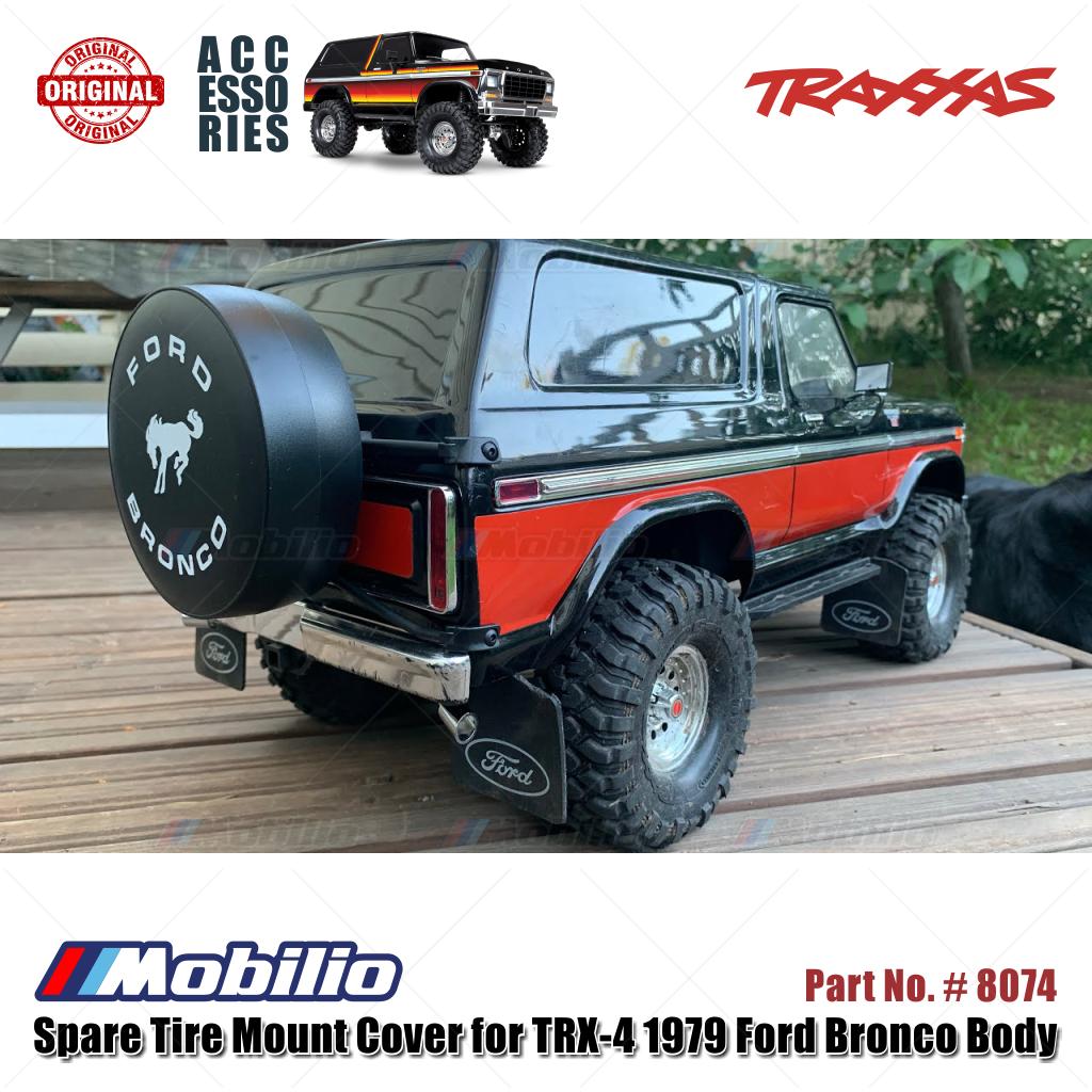Traxxas Part #8074 Spare Tire Mount Cover The TRX-4 1979 Ford Bronco Body