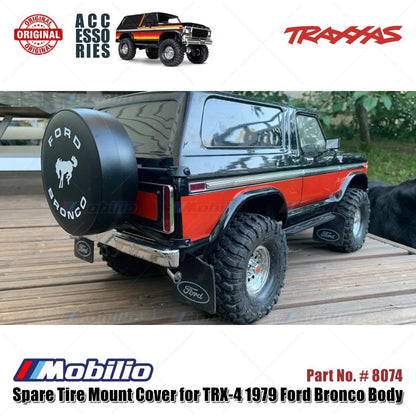 Traxxas Part #8074 Spare Tire Mount Cover The TRX-4 1979 Ford Bronco Body