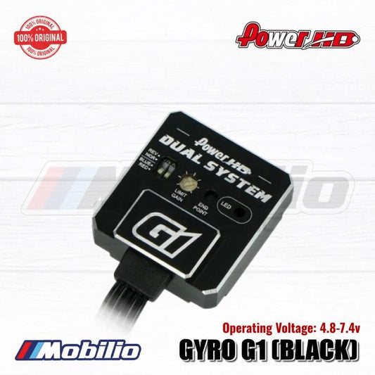 Power HD Dual System Gyro G1 Part #HD-SGGYRO