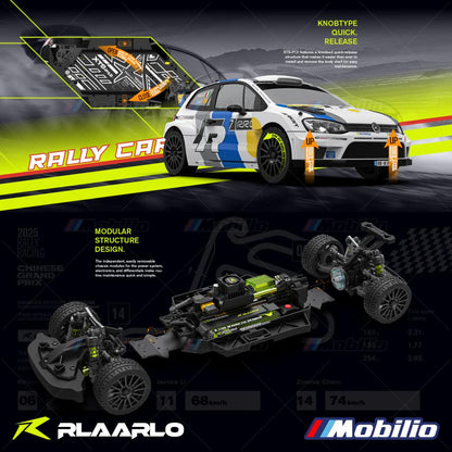 Rlaarlo XTS-P12 1/12 Metal Brushless 4WD RTR 2.4GHz RC Rally Car Remote Control