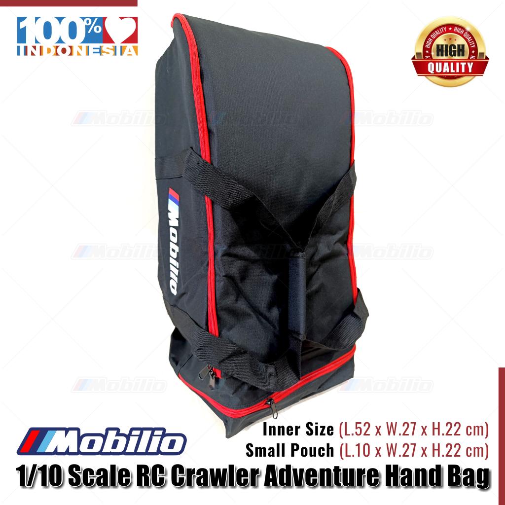 Tas Crawler RC Skala 1/10 Petualangan Tas Tangan Kanvas Kualitas Tinggi Ukuran Dalam 52x27x22cm