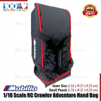 Tas Crawler RC Skala 1/10 Petualangan Tas Tangan Kanvas Kualitas Tinggi Ukuran Dalam 52x27x22cm